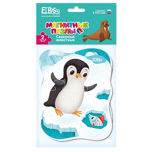 развивающая игрушка EL'BASCO Магнитный пазл для малышей 